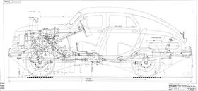 чертеж шасси ГАЗ-72