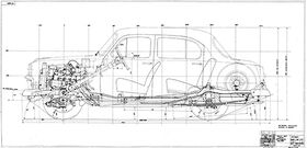 Moskvitch-403 drawing