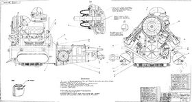 чертеж двигателя ЗАЗ-965