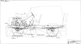 чертеж шасси УАЗ-469